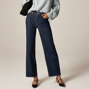 J. Crew Petite Slim Wide-Leg Jean NWT